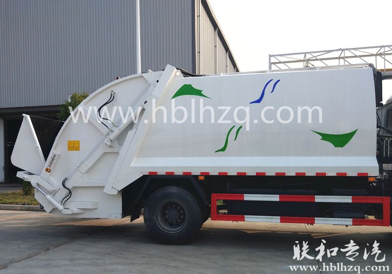 东风天锦国五14方10吨压缩式垃圾车