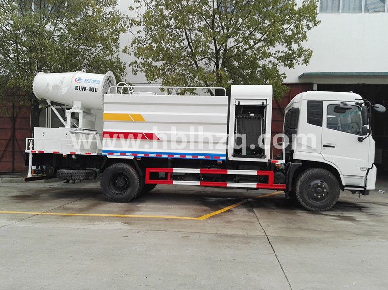 东风天锦方罐11吨抑尘车