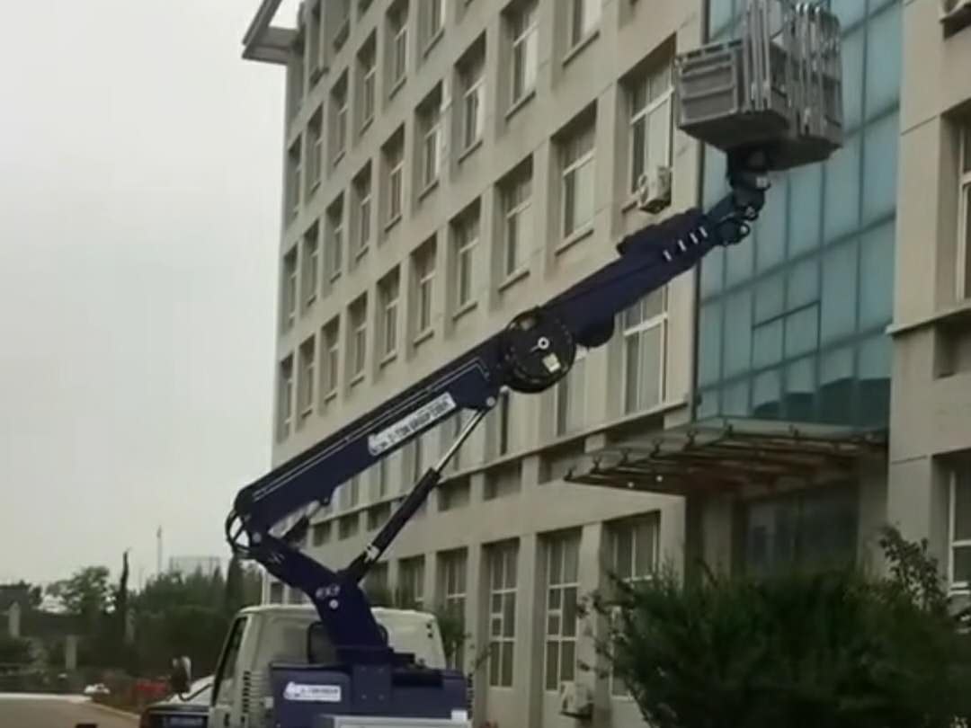 江铃21米进口直臂高空作业车视频视频